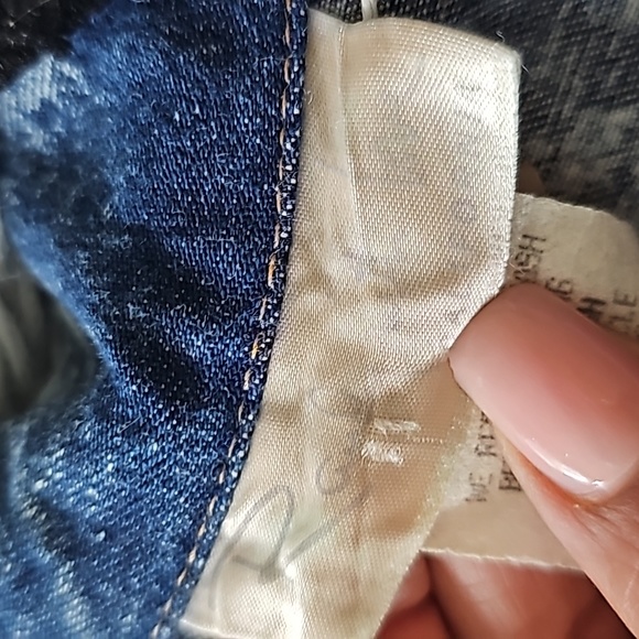 Vintage acid wash button down dress - Picture 6 of 9